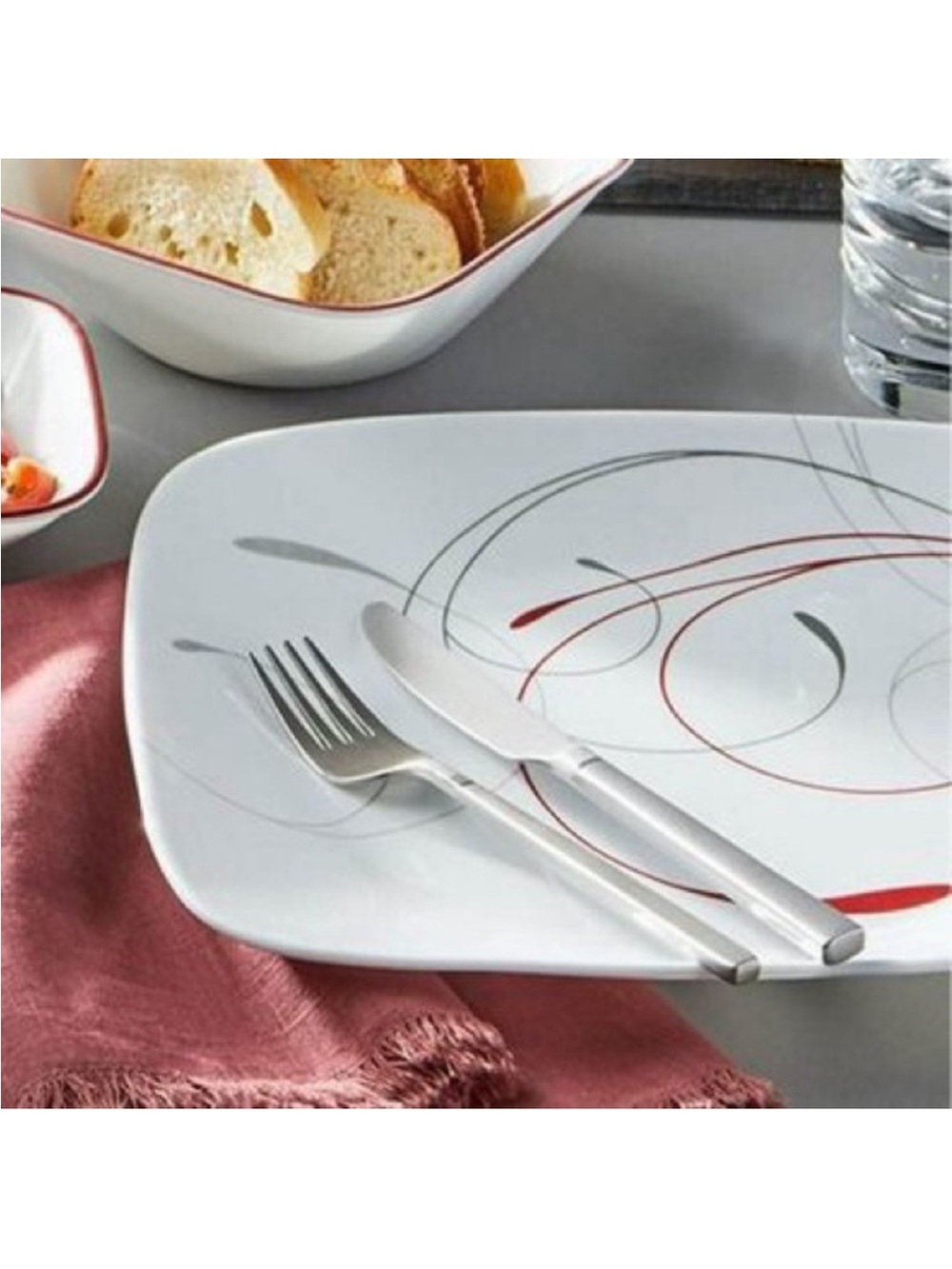 6 piece Corelle Splendor Dinnerware Set - Picture 2 of 4